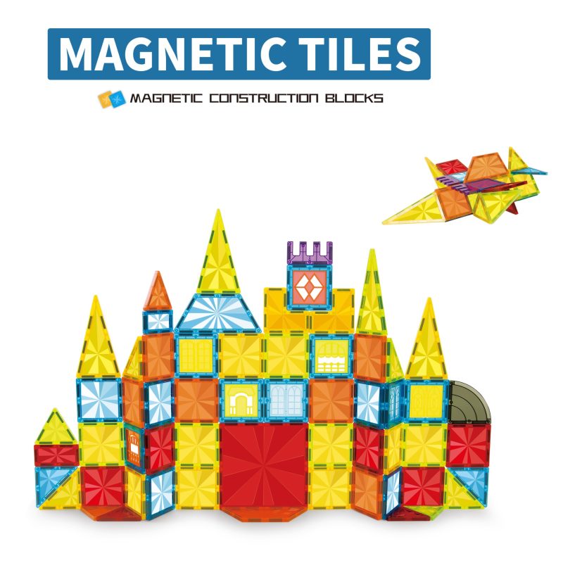 Magnetic Construction Blocks 75 pcs